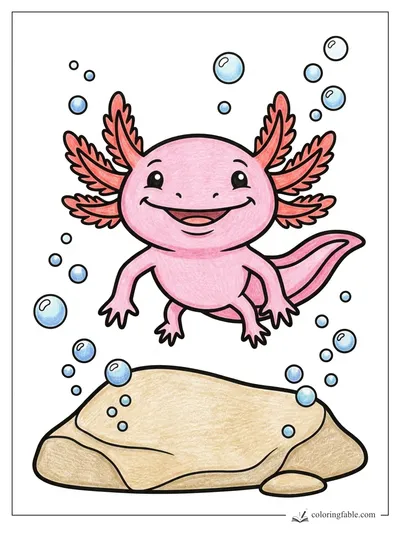 Colored example of this coloring page