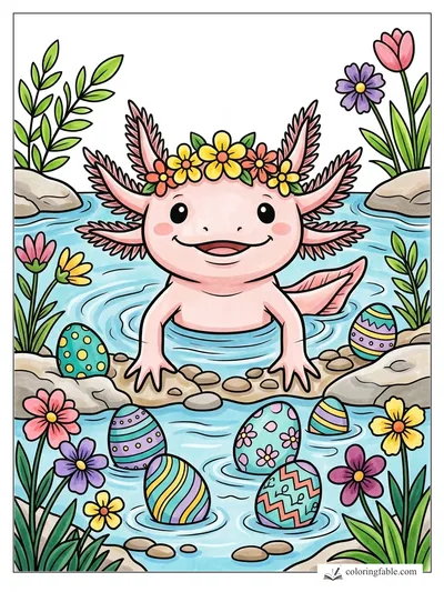 Colored example of this coloring page