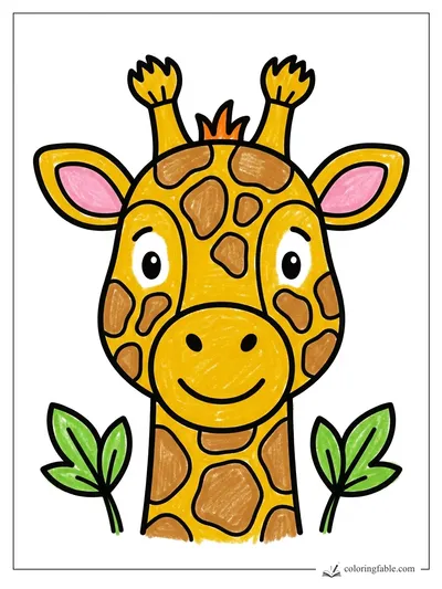 Colored example of this coloring page