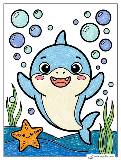 Colored example of this coloring page