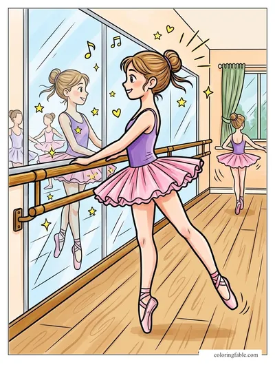 Colored example of this coloring page