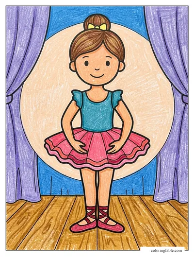 Colored example of this coloring page