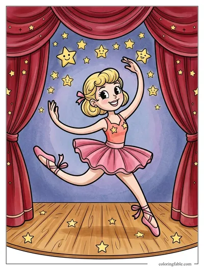Colored example of this coloring page