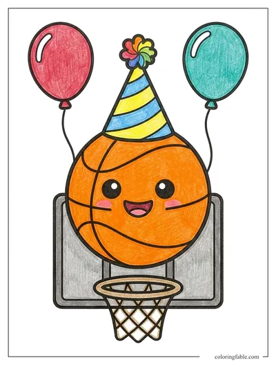 Colored example of this coloring page