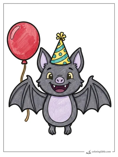Colored example of this coloring page