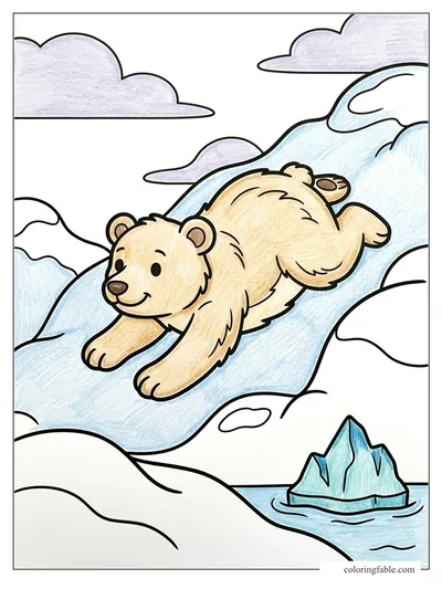 Colored example of this coloring page