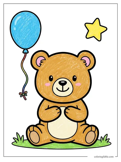 Colored example of this coloring page