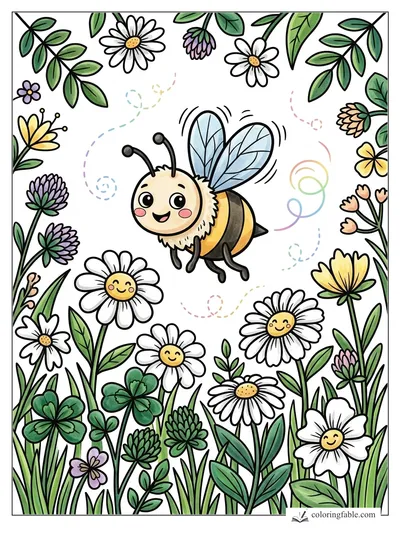 Colored example of this coloring page
