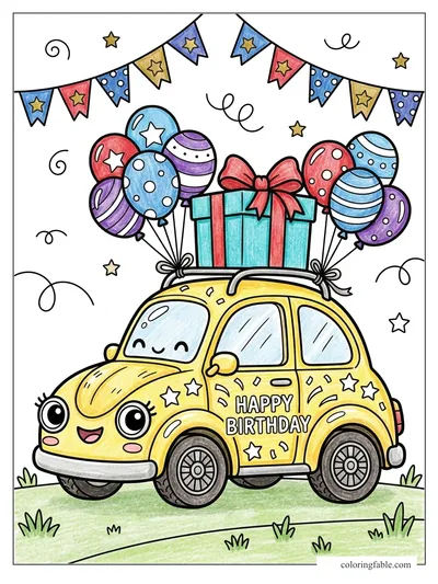 Colored example of this coloring page