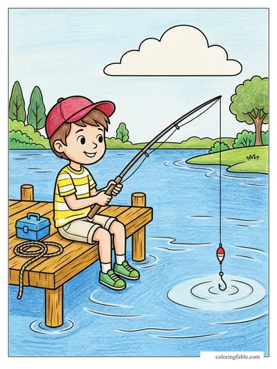 Colored example of this coloring page