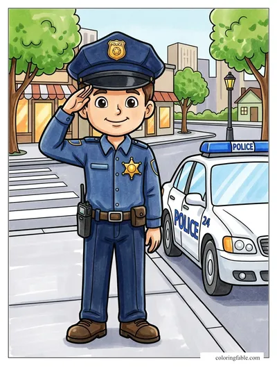 Colored example of this coloring page