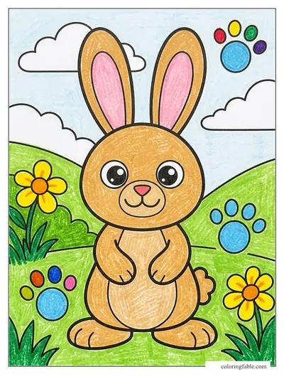 Colored example of this coloring page