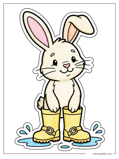 Colored example of this coloring page