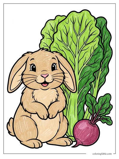 Colored example of this coloring page