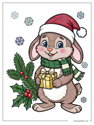 Colored example of this coloring page