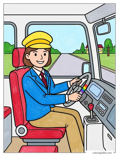 Colored example of this coloring page