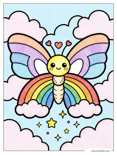 Colored example of this coloring page
