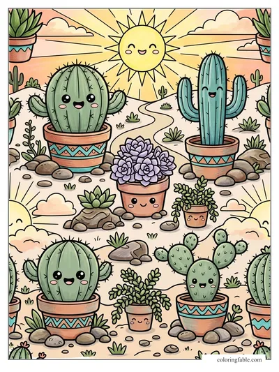Colored example of this coloring page