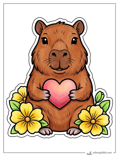 Colored example of this coloring page