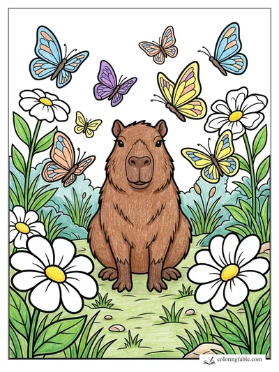 Colored example of this coloring page