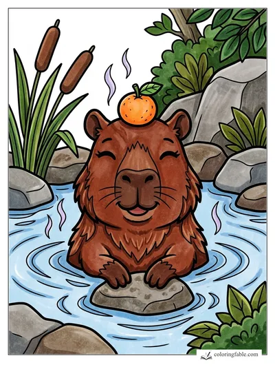 Colored example of this coloring page