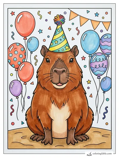 Colored example of this coloring page