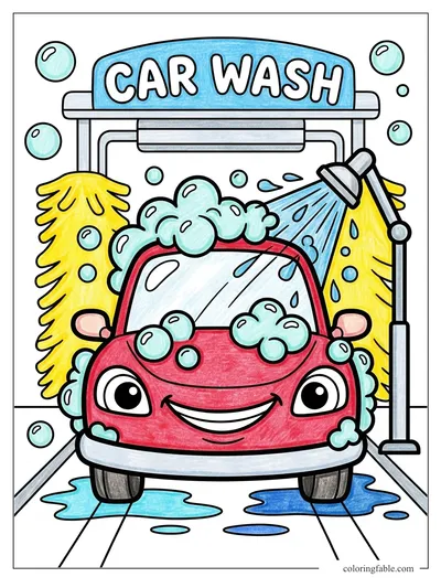Colored example of this coloring page