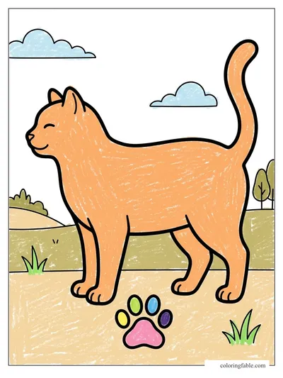 Colored example of this coloring page