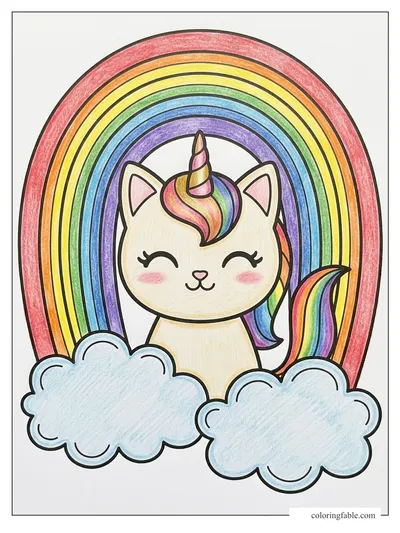 Colored example of this coloring page