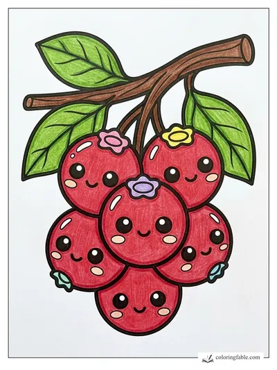 Colored example of this coloring page