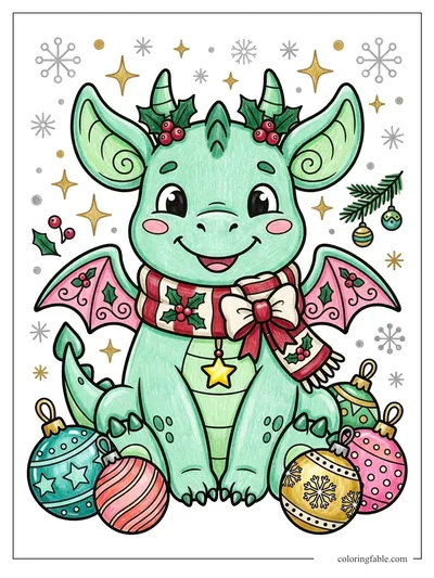 Colored example of this coloring page