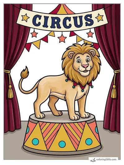 Colored example of this coloring page