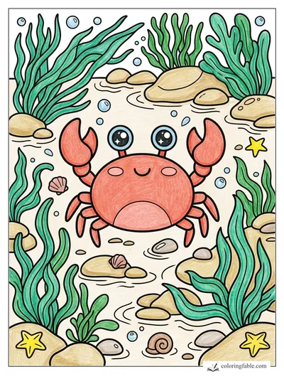 Colored example of this coloring page