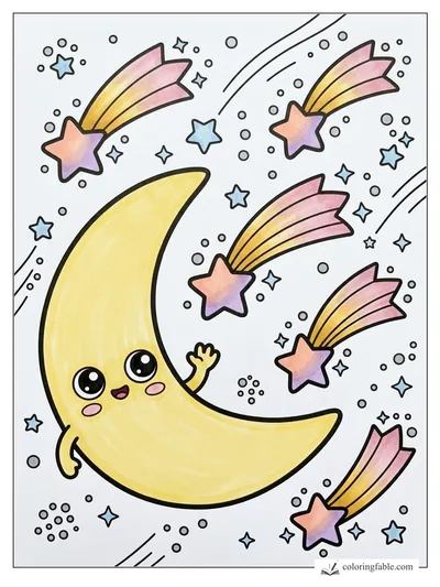 Colored example of this coloring page