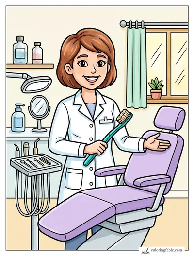 Colored example of this coloring page