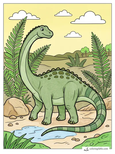 Colored example of this coloring page
