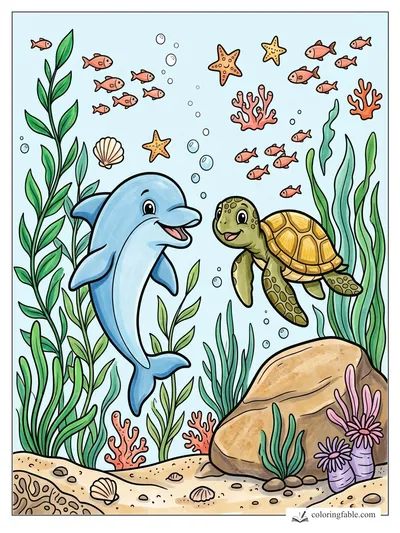 Colored example of this coloring page