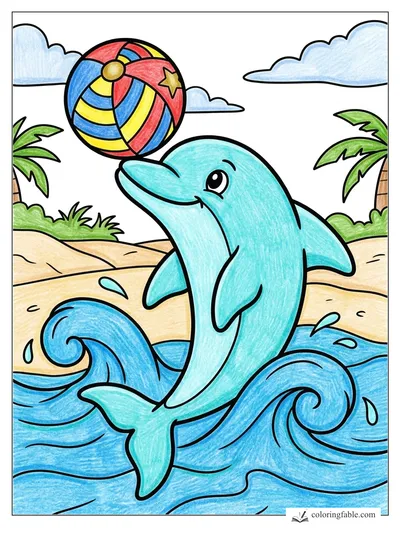 Colored example of this coloring page