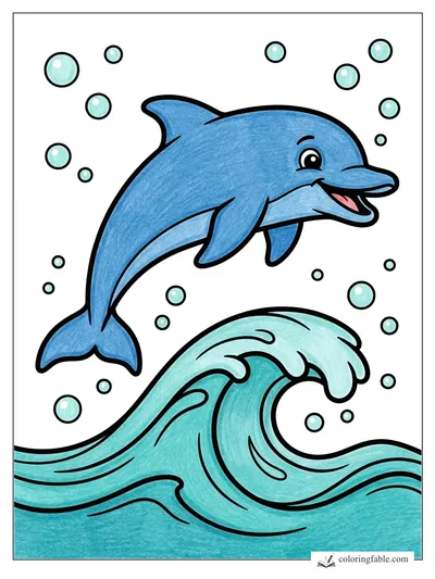 Colored example of this coloring page