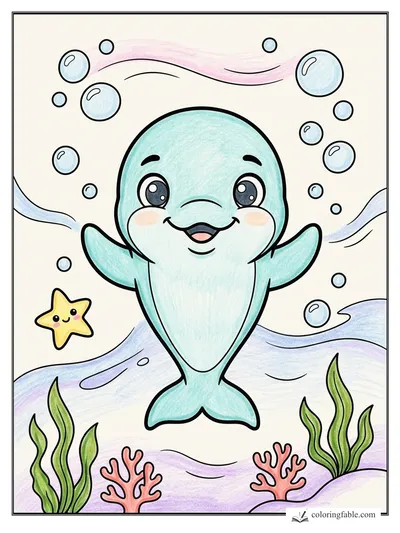Colored example of this coloring page