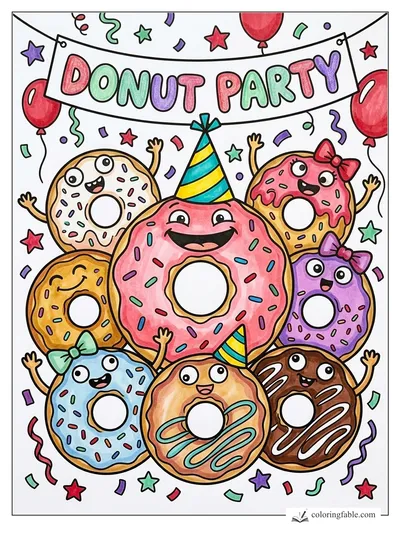 Colored example of this coloring page