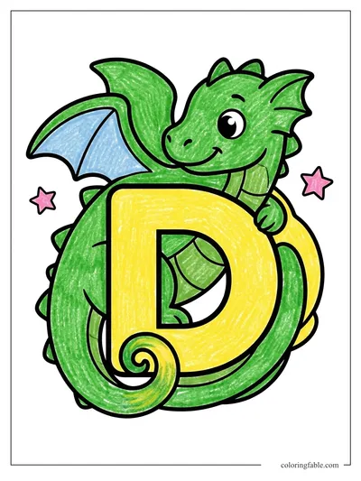 Colored example of this coloring page