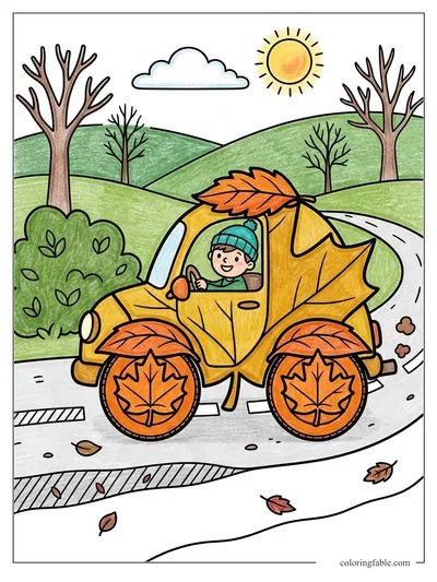 Colored example of this coloring page