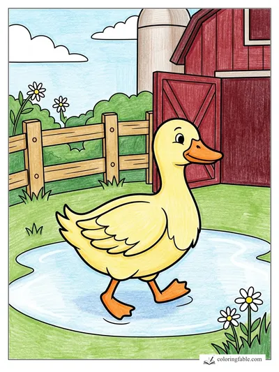 Colored example of this coloring page