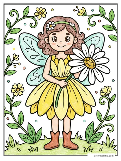 Colored example of this coloring page