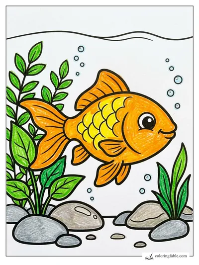 Colored example of this coloring page