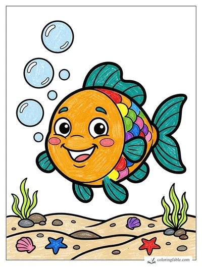 Colored example of this coloring page