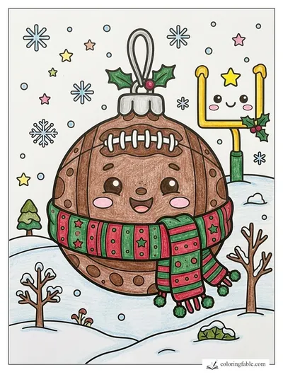 Colored example of this coloring page