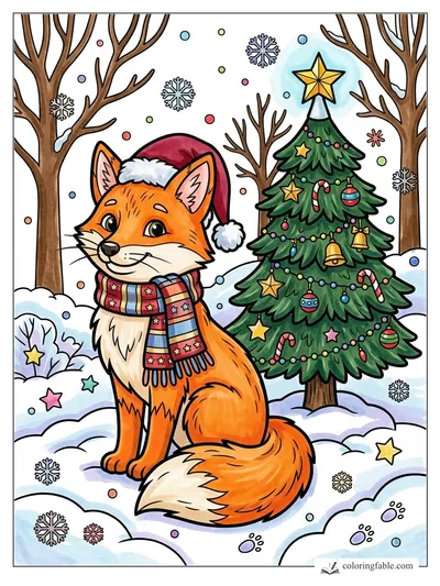 Colored example of this coloring page