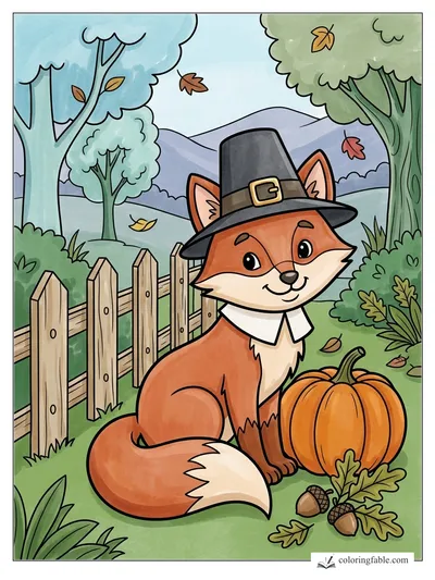 Colored example of this coloring page